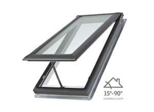 velux manual 15° to 90° installation pitch by skydome hunter coast