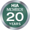 HIA Membership of 20 Years